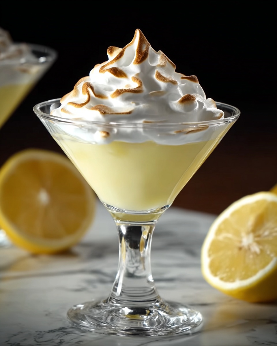 Lemon Meringue Pie Martini Recipe - Recipe Image