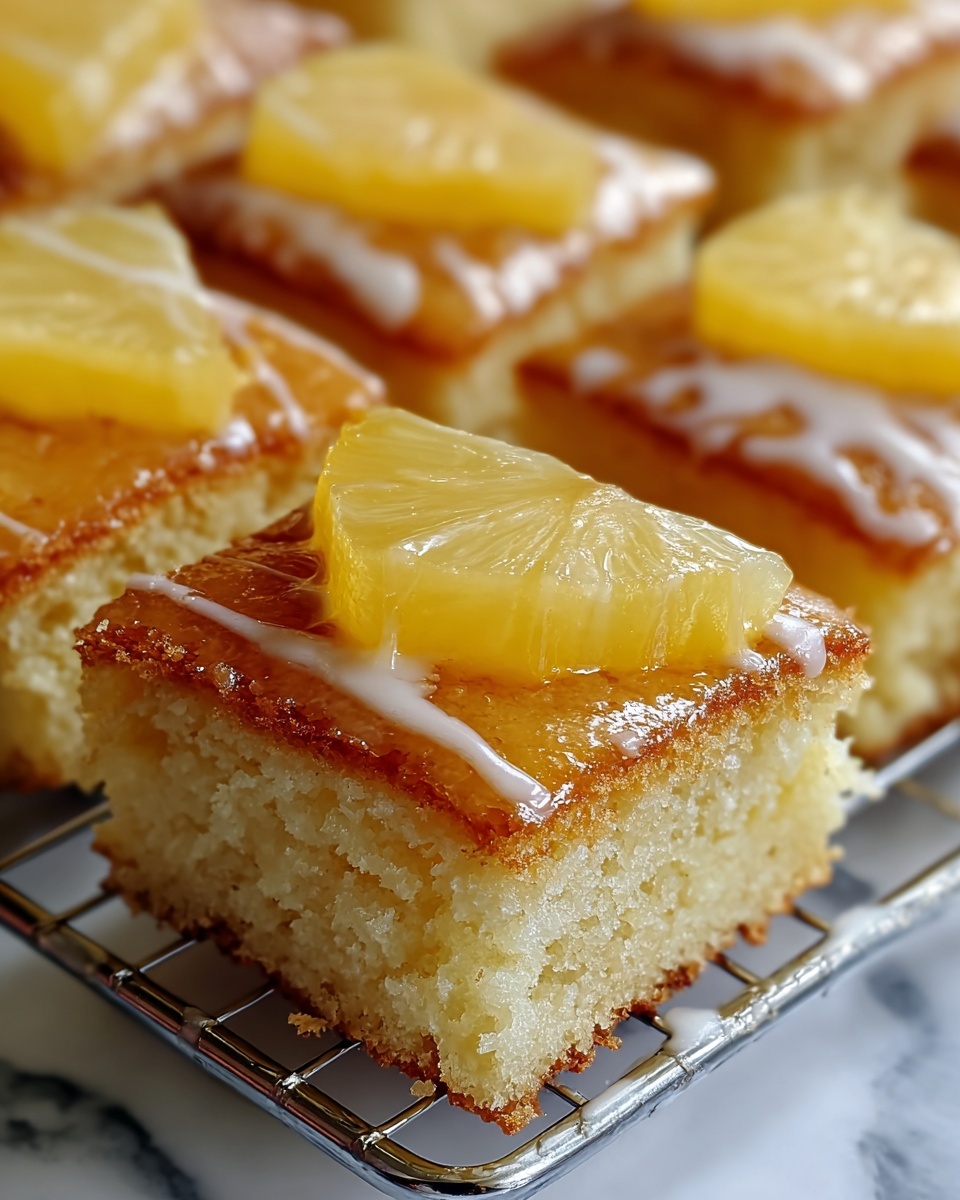 Pineapple Condensed Milk Cake Recipe - Recipe Image