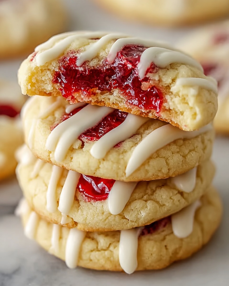 White Chocolate Raspberry Cookies Recipe - Recipe Image