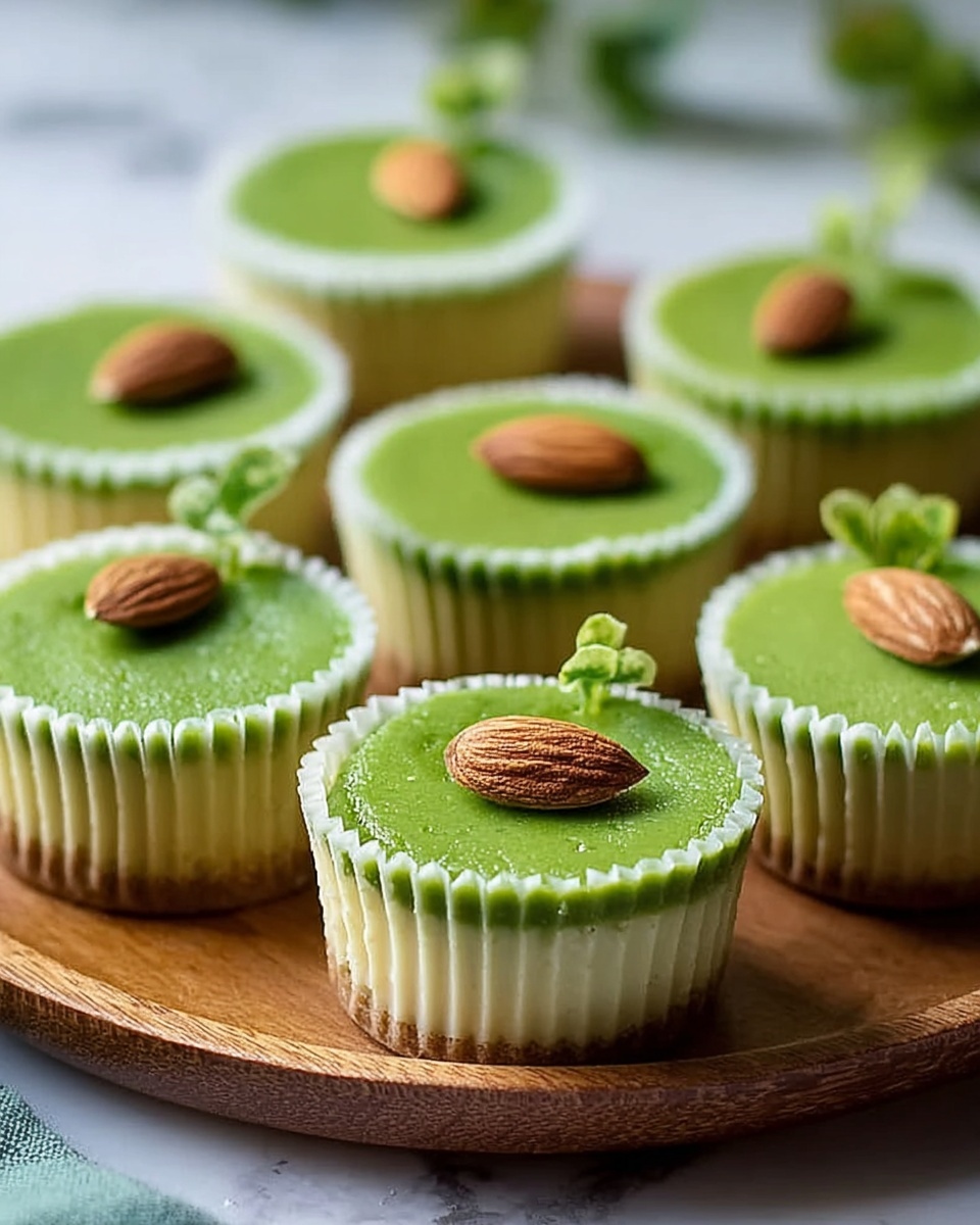 Matcha Coconut Almond Butter Cups Recipe - Recipe Image