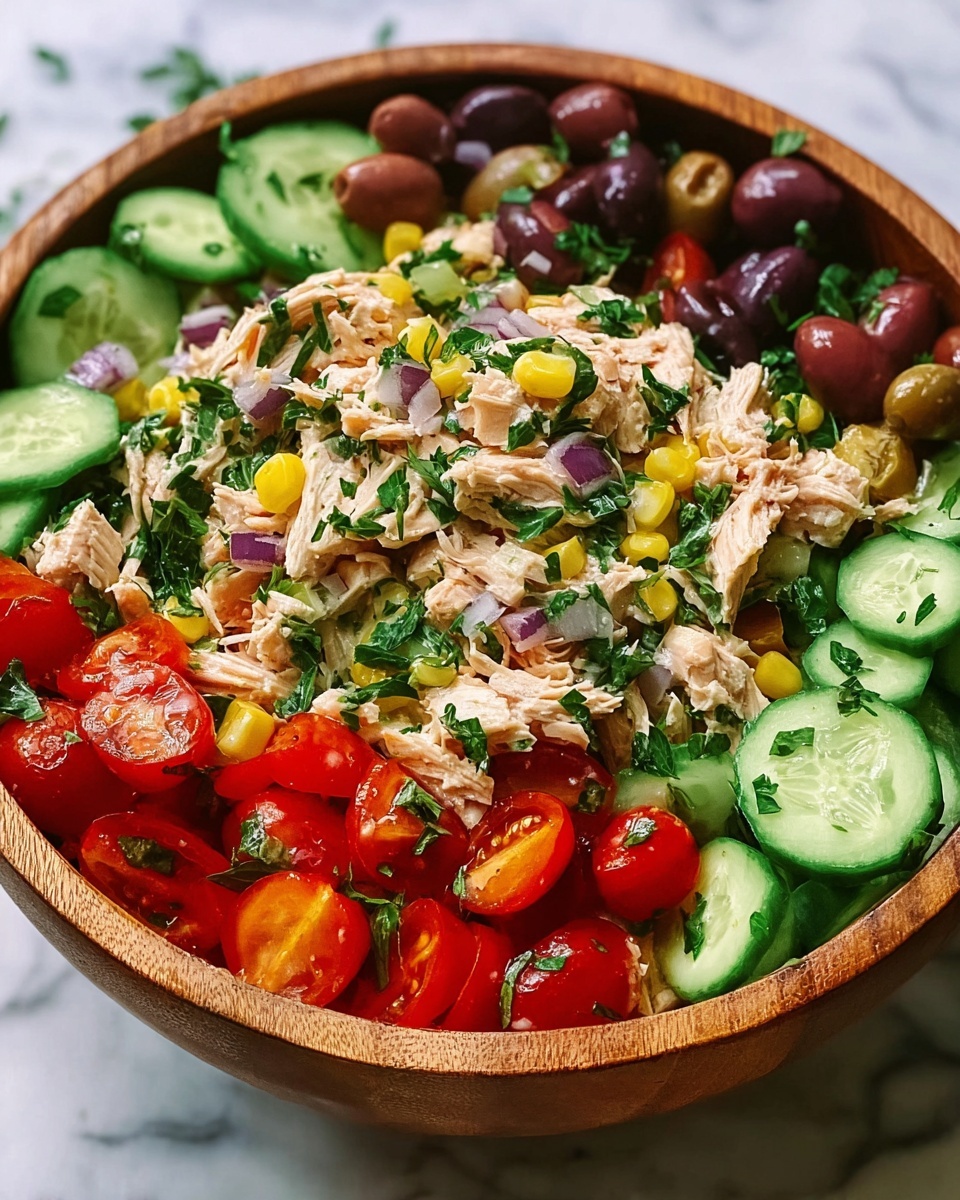 Mediterranean Tuna Salad Recipe - Recipe Image