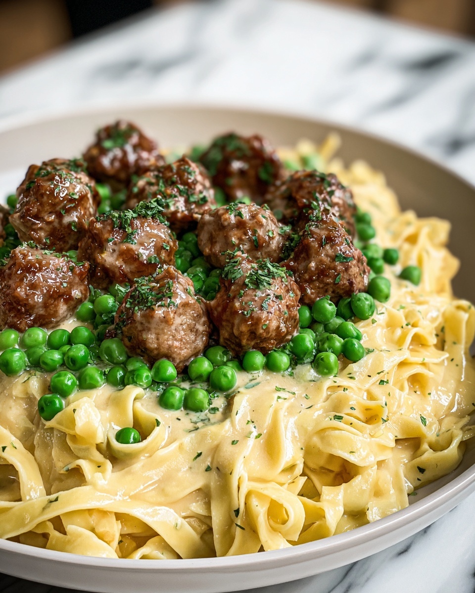 Meatball Stroganoff Recipe - Recipe Image