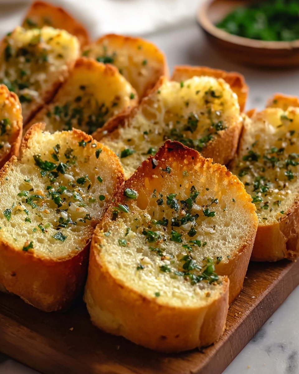 Herbed Garlic Bread Recipe - Recipe Image