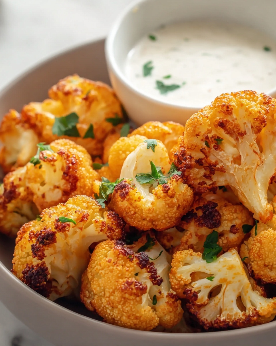 Buffalo Cauliflower Bites Recipe - Recipe Image