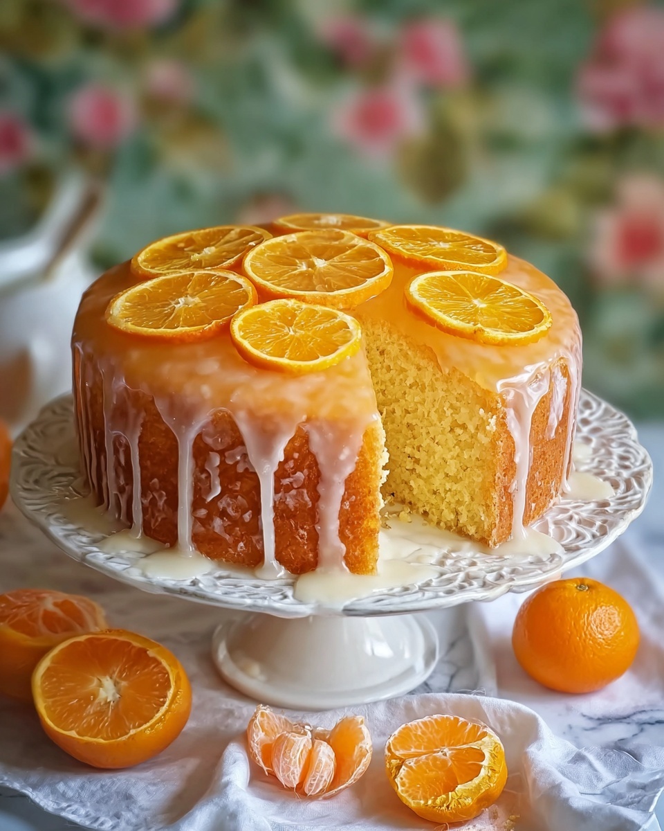 Sicilian Whole Orange Cake Recipe - Recipe Image