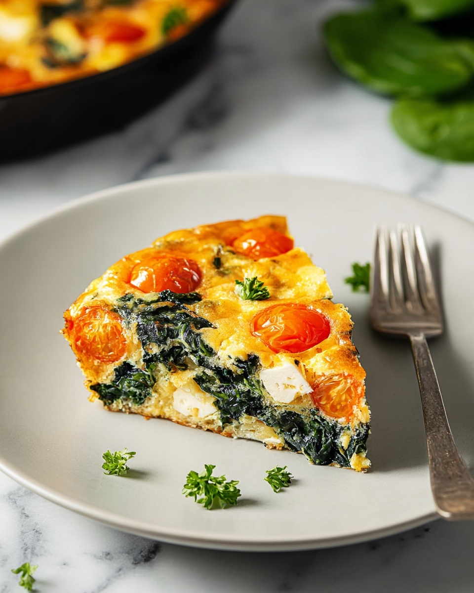 Best Spinach Frittata Recipe Ever Recipe - Recipe Image