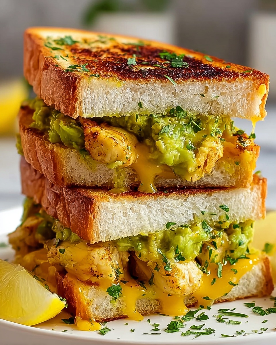 Chicken Avocado Melt Sandwich Recipe - Recipe Image