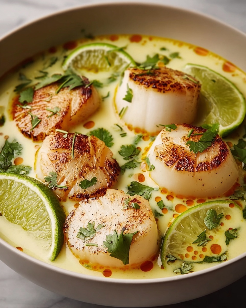 Coconut Lime Fish Soup Recipe - Recipe Image