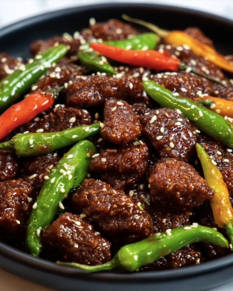 Crispy Chilli Beef: A Spicy Delight Recipe - Recipe Image