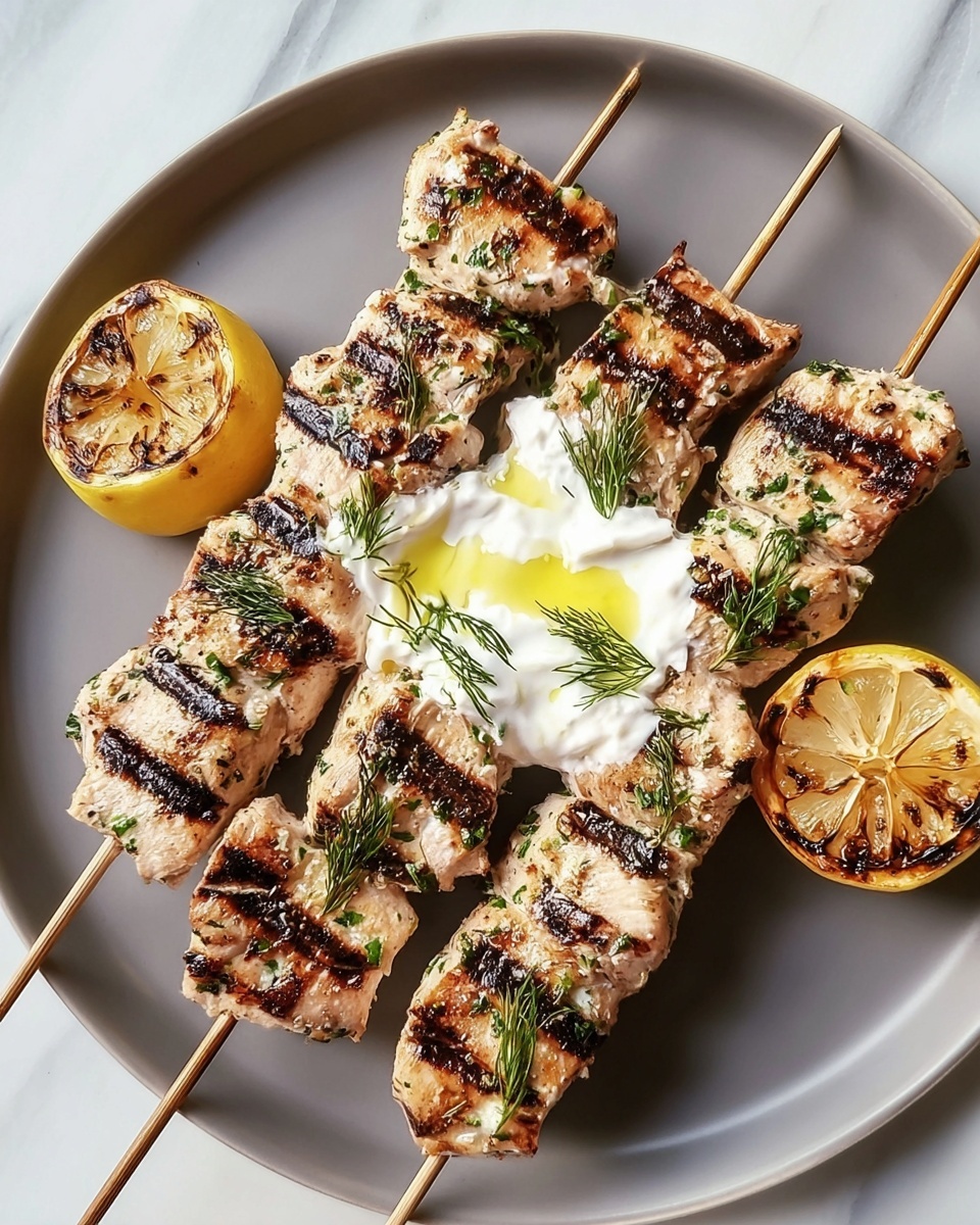 Chicken Souvlaki Skewers Recipe - Recipe Image