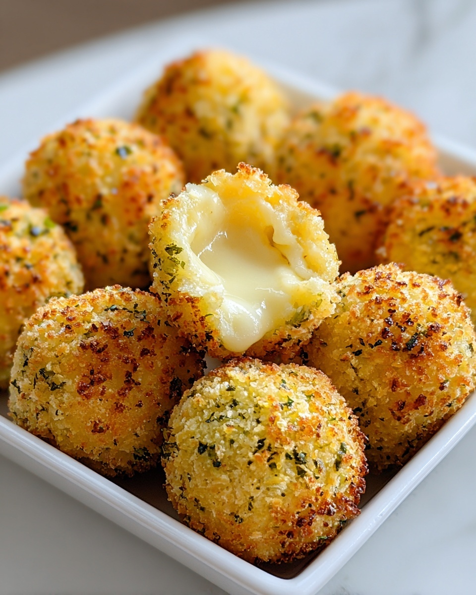 Baked Broccoli Cheese Balls Recipe - Recipe Image