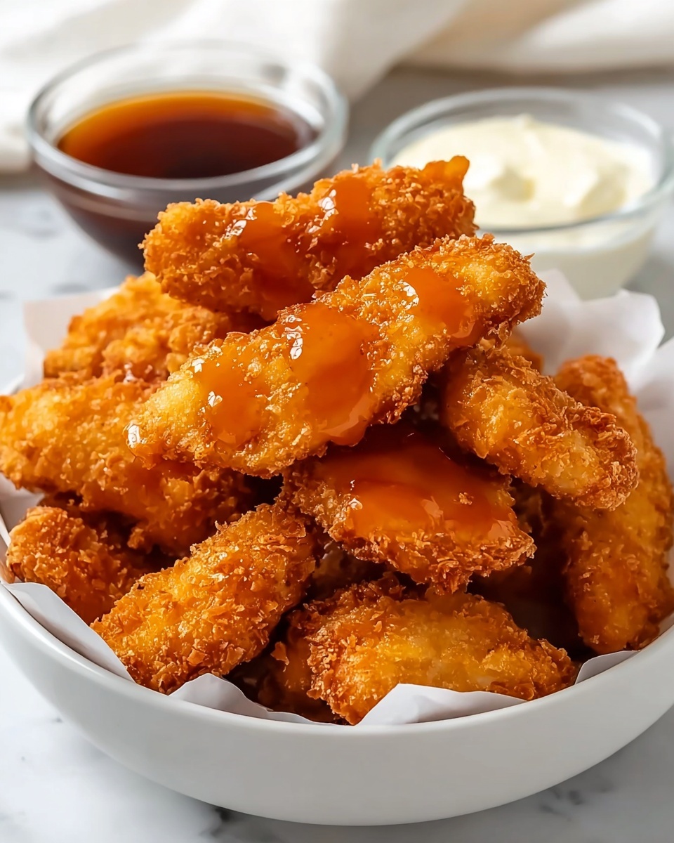 Hot Honey Chicken Tenders Recipe - Recipe Image