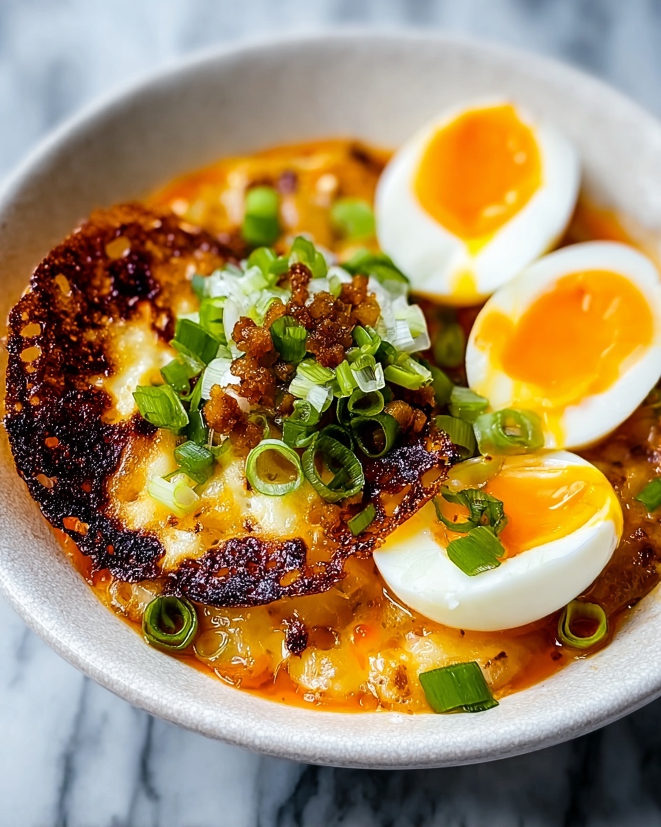 Crispy Cheese Chilli Oil Eggs Recipe - Recipe Image