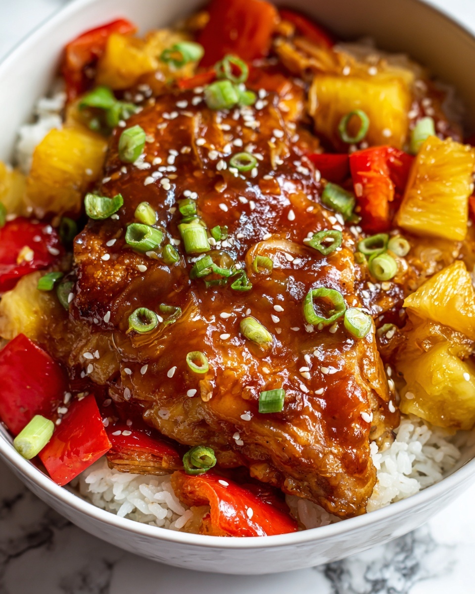 Crockpot Pineapple Chicken Recipe - Recipe Image