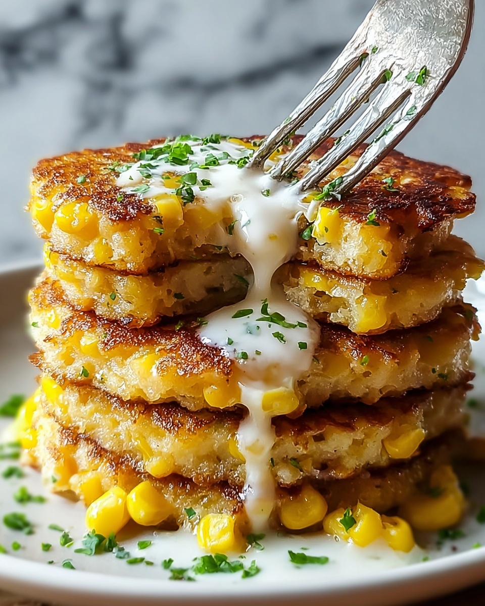 Easy Corn Fritters Recipe - Recipe Image