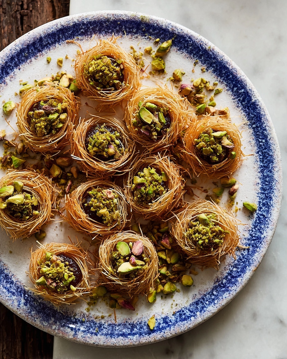 Pistachio Bird’s Nests Recipe - Recipe Image