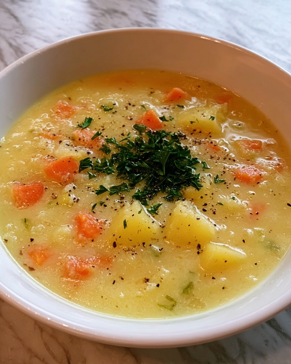 Traditional Polish Potato Soup Recipe - Recipe Image