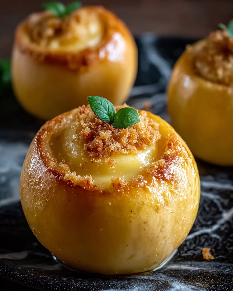 Cheesecake-Stuffed Baked Apples Recipe - Recipe Image