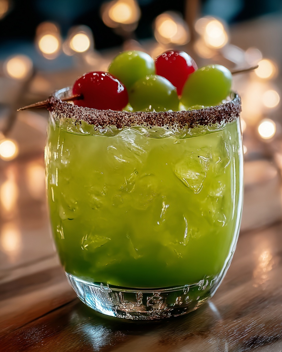 Grinch Punch: A Festive Holiday Drink Recipe - Recipe Image