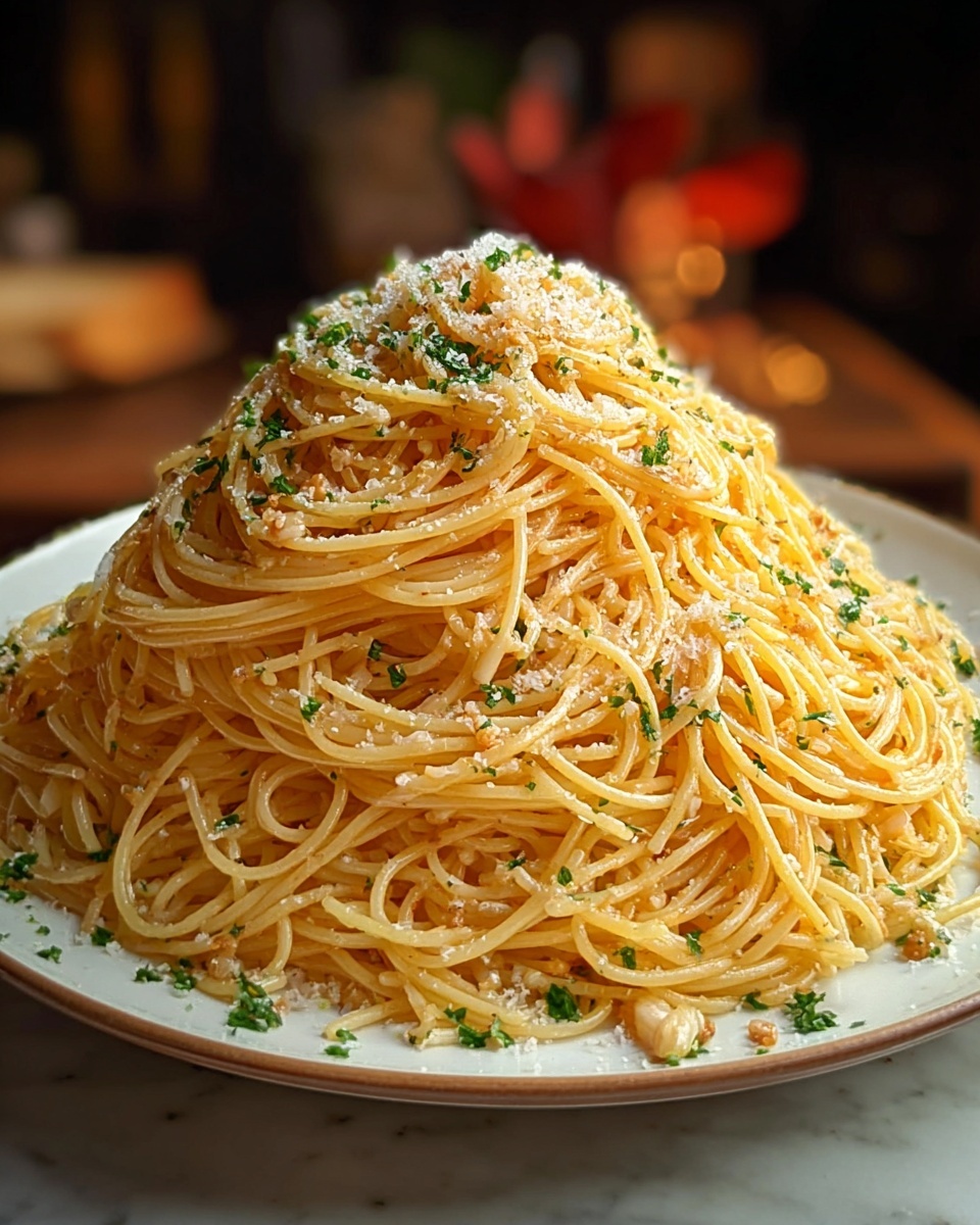 Easy Butter Garlic Spaghetti Recipe - Recipe Image
