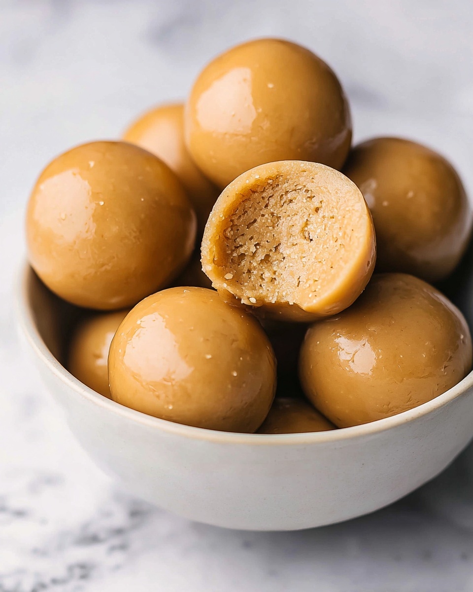 No Bake Peanut Butter Balls Recipe - Recipe Image