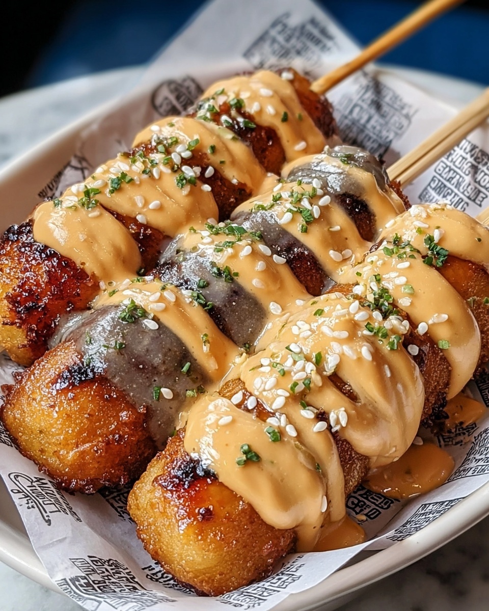 Korean Corn Dogs Recipe - Recipe Image