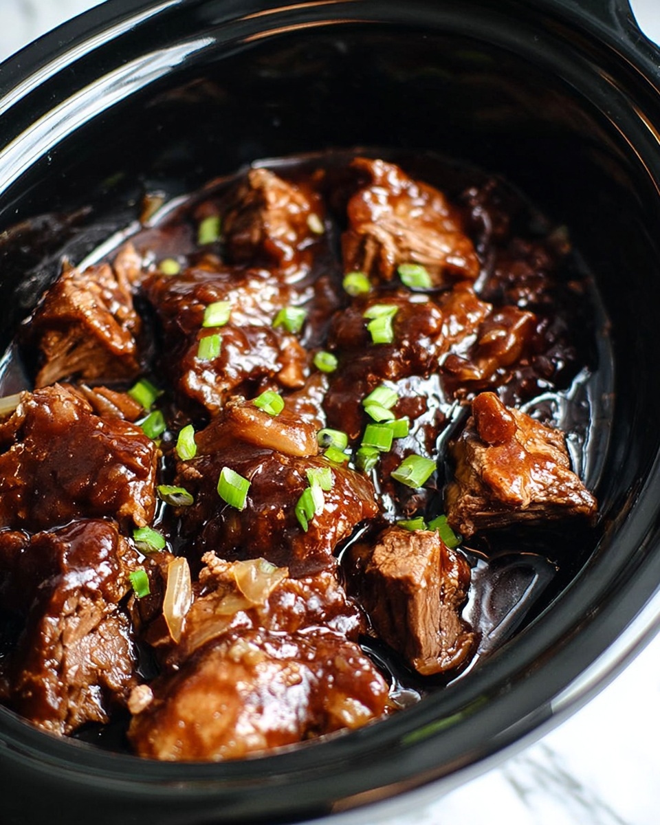 Slow Cooker Honey Garlic Chicken Recipe - Recipe Image