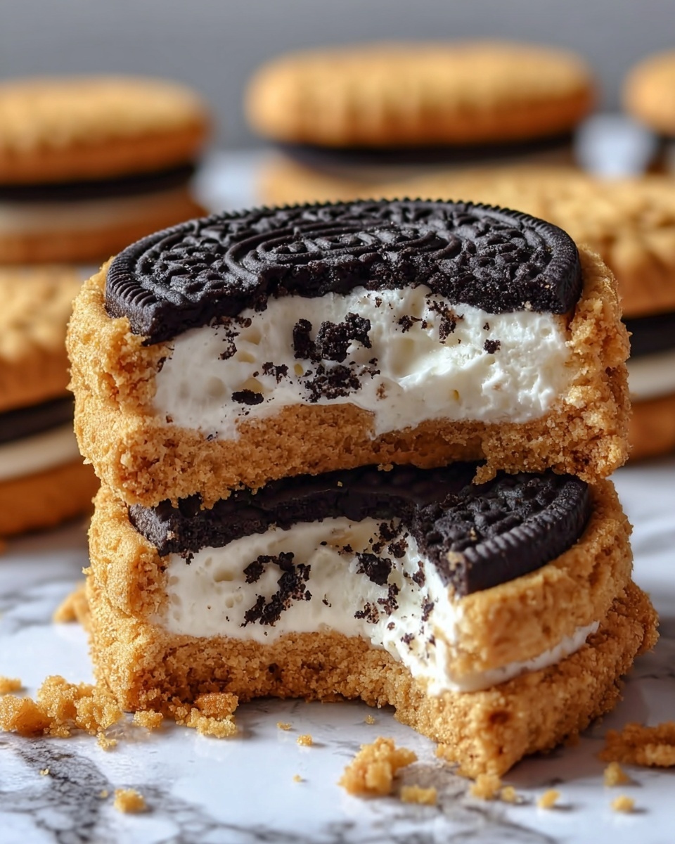 Cookies & Cream Cheesecake Deep-Fried Oreos Recipe - Recipe Image