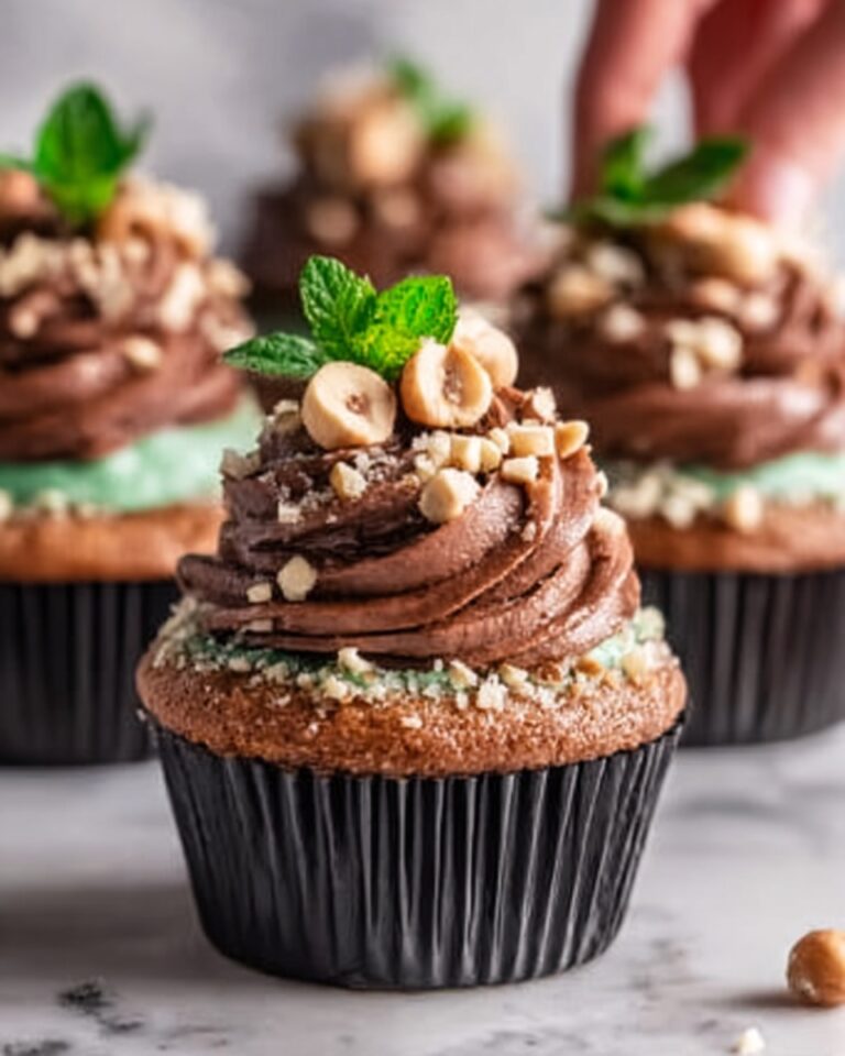 Nutella Hazelnut Cupcakes Recipe