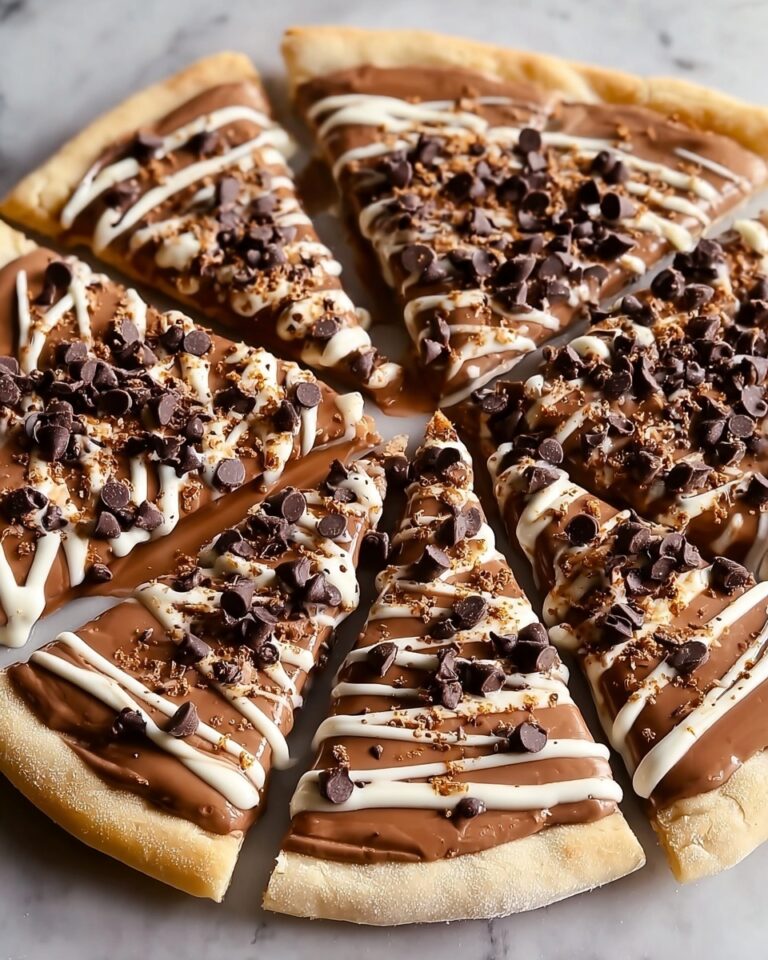 Chocolate Chip Dessert Pizza Recipe