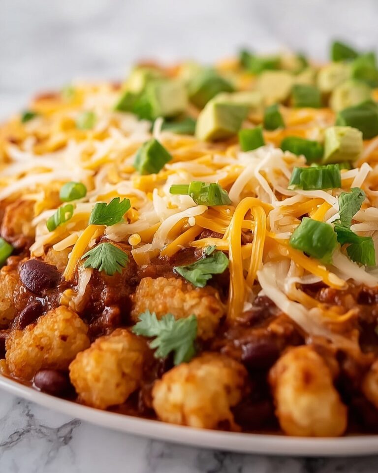 Easy Weeknight Chili Tater Tot Casserole Recipe