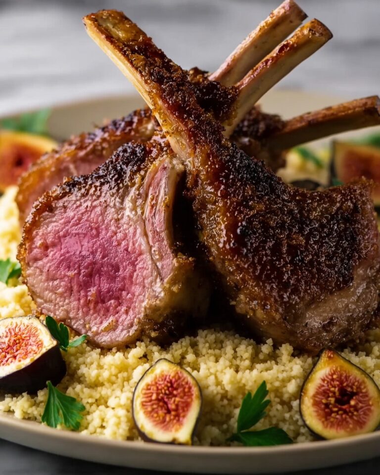 Rack of Lamb with Figs Recipe