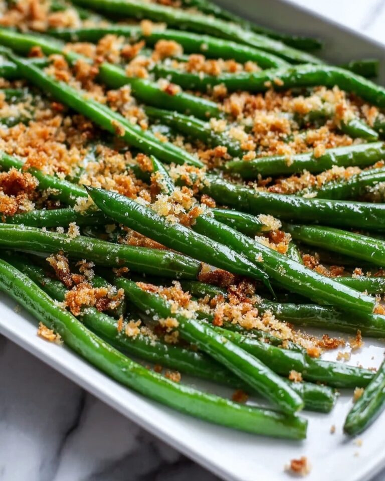 Roasted Parmesan Green Beans Recipe