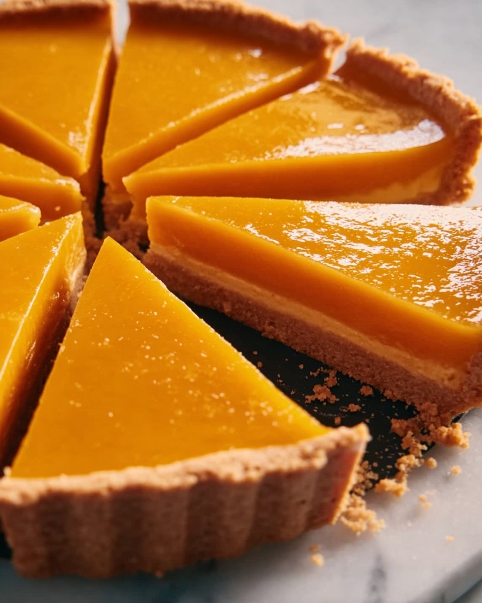Orange Sweet Potato Custard Pie Recipe - Recipe Image