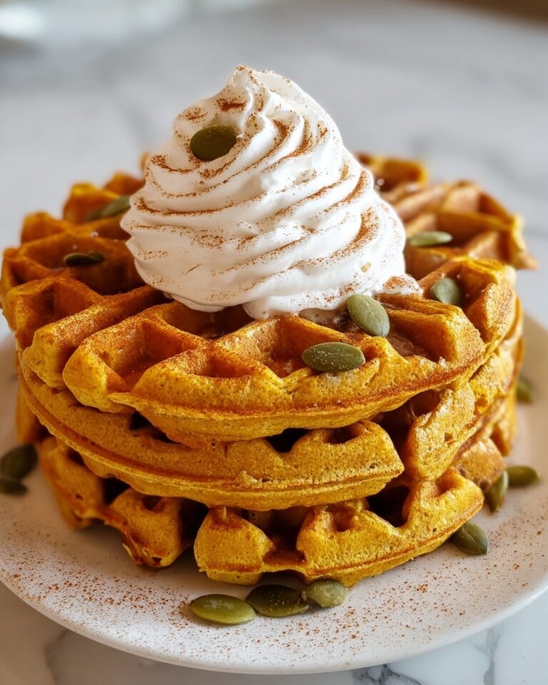 Pumpkin Protein Waffles Recipe