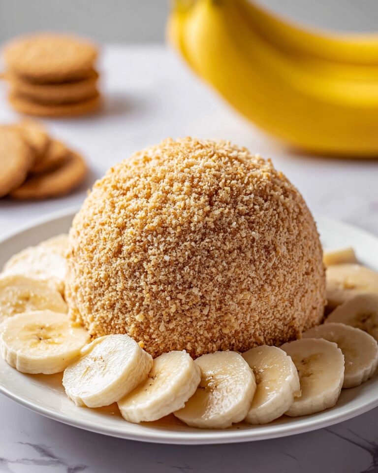 Banana Pudding Dessert Cheese Ball Recipe