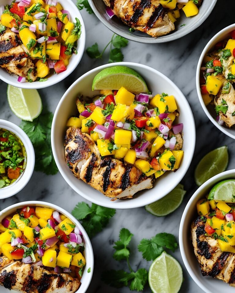 Grilled Chicken with Mango Salsa Recipe