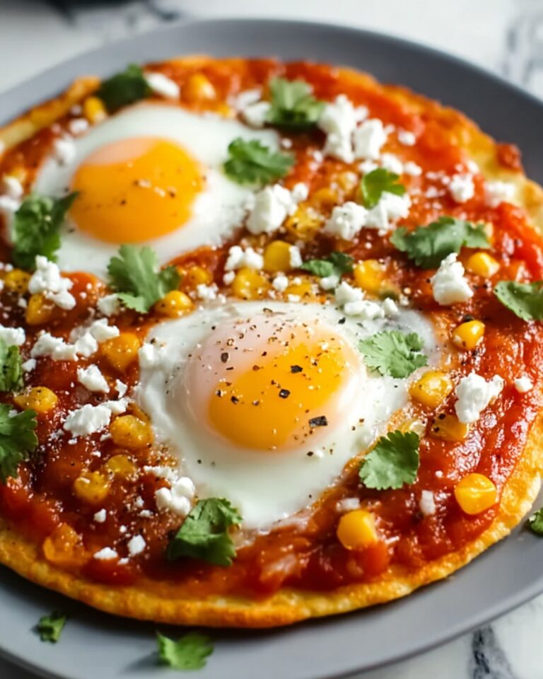 Huevos Rancheros with Spicy Tomato Salsa and Cilantro Recipe