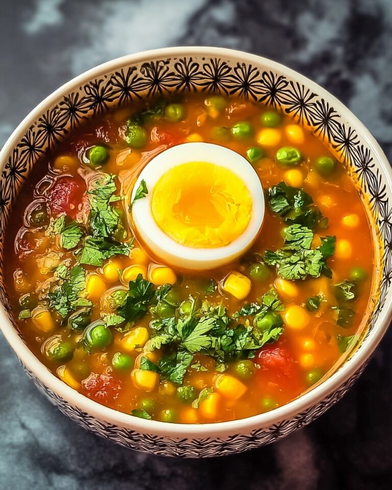Moroccan Egg Drop Harira (Vegetable and Legume Soup) Recipe