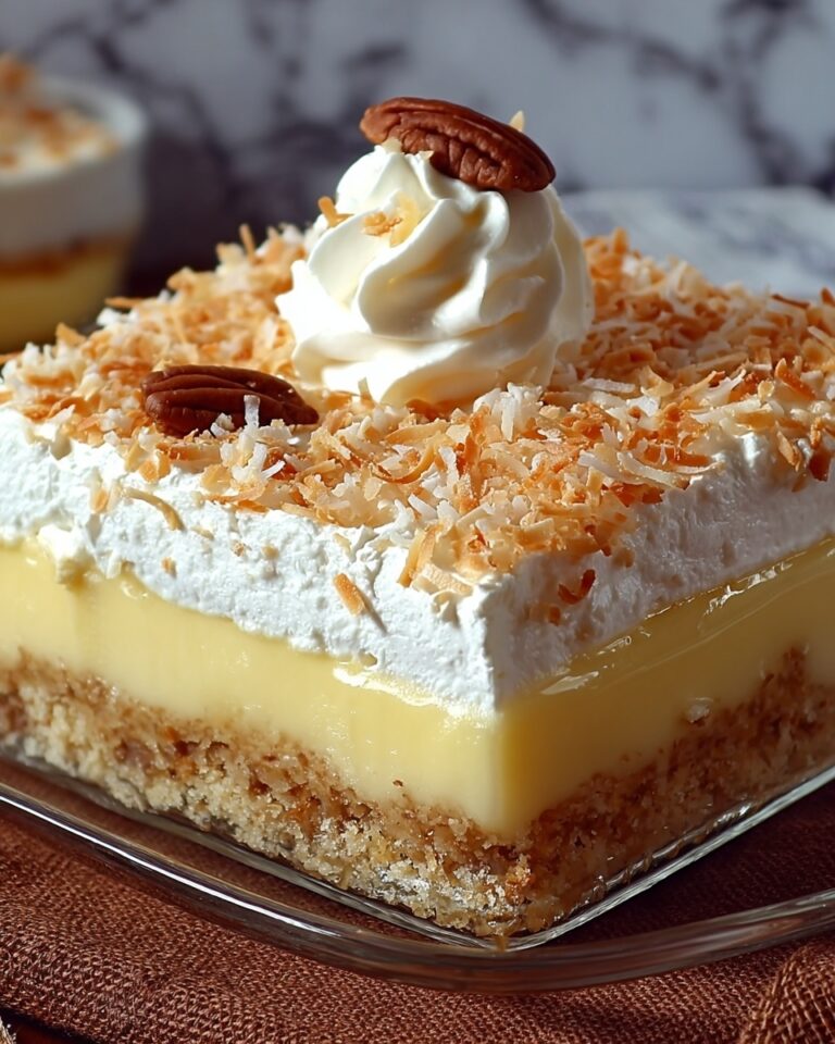 Coconut Cream Layered Dessert Recipe