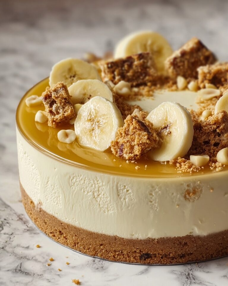 Banana Pudding Cookie Butter Cheesecake Cake Recipe
