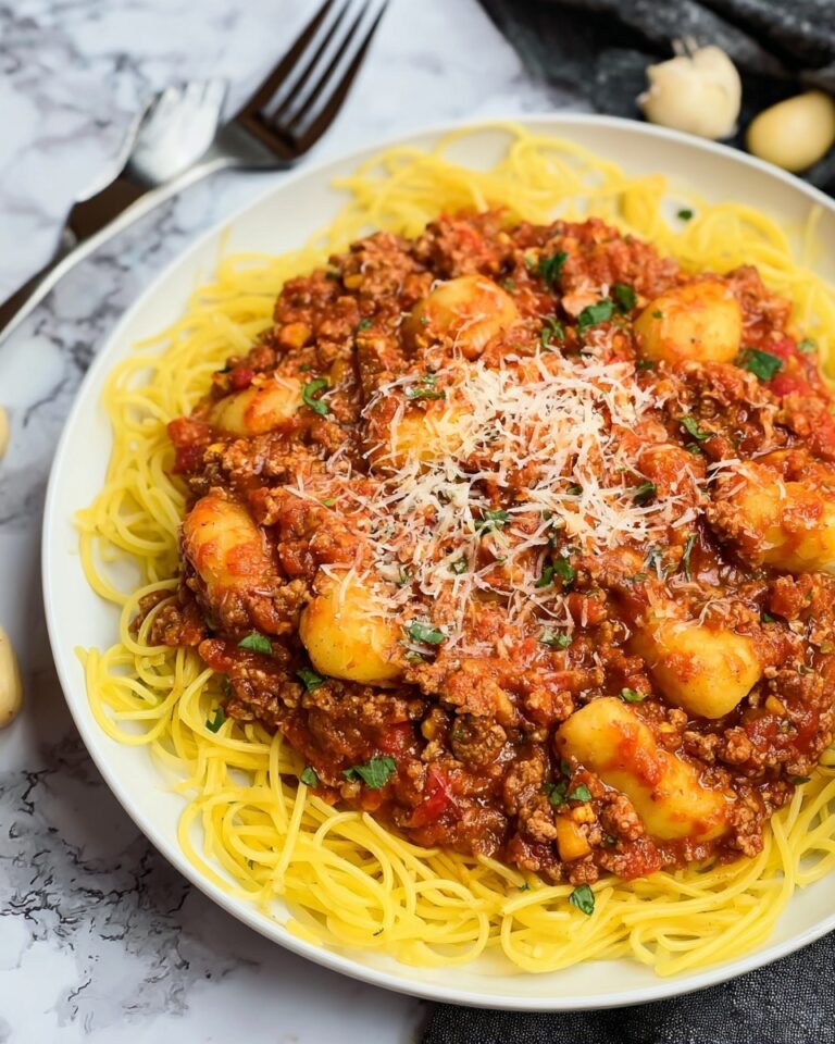 Gnocchi Bolognese Recipe