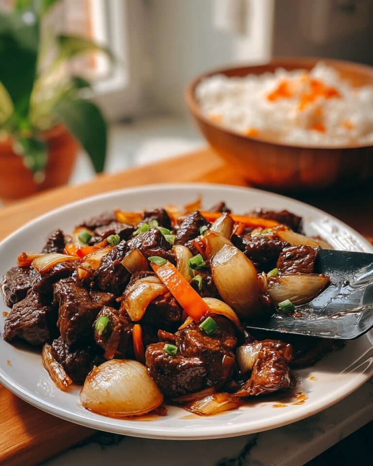 Beef Onion Stir Fry Recipe