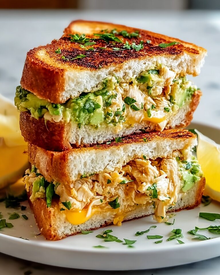 Chicken Avocado Melt Sandwich Recipe