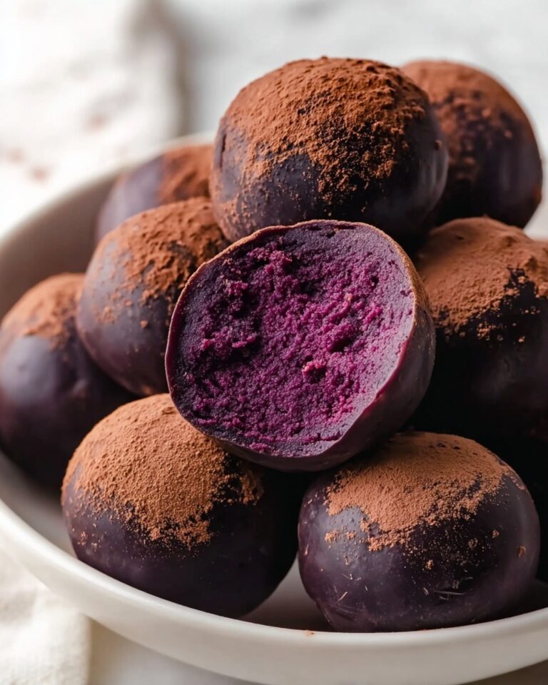 Fudgy Chocolate Beet Truffles Recipe