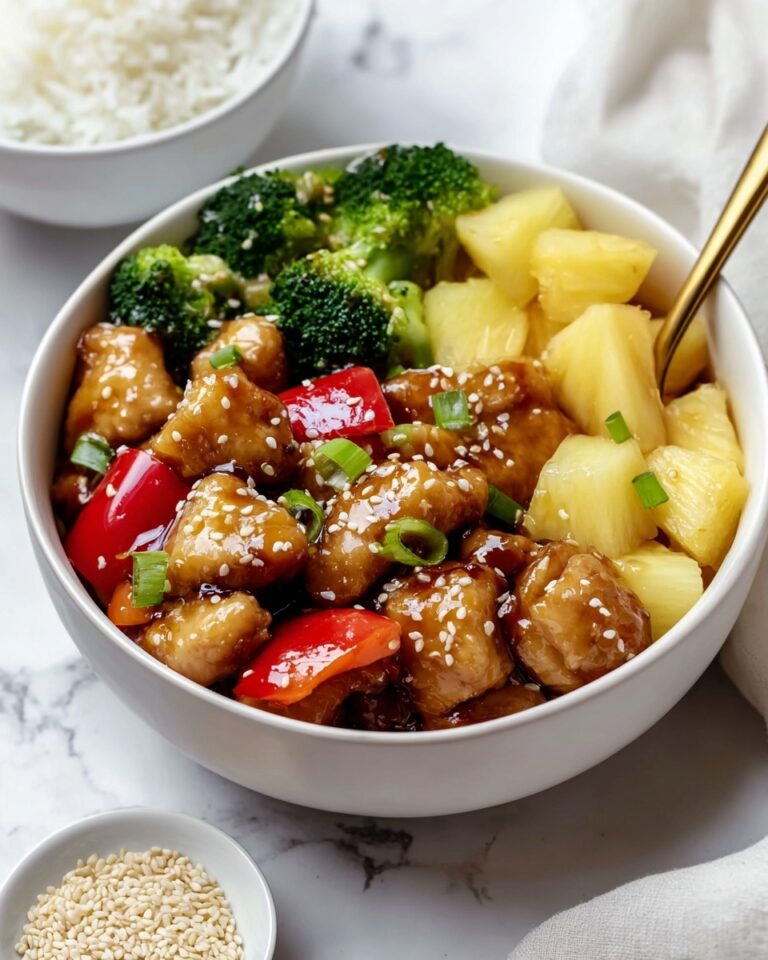 Healthy Pineapple Chicken Stir Fry Recipe