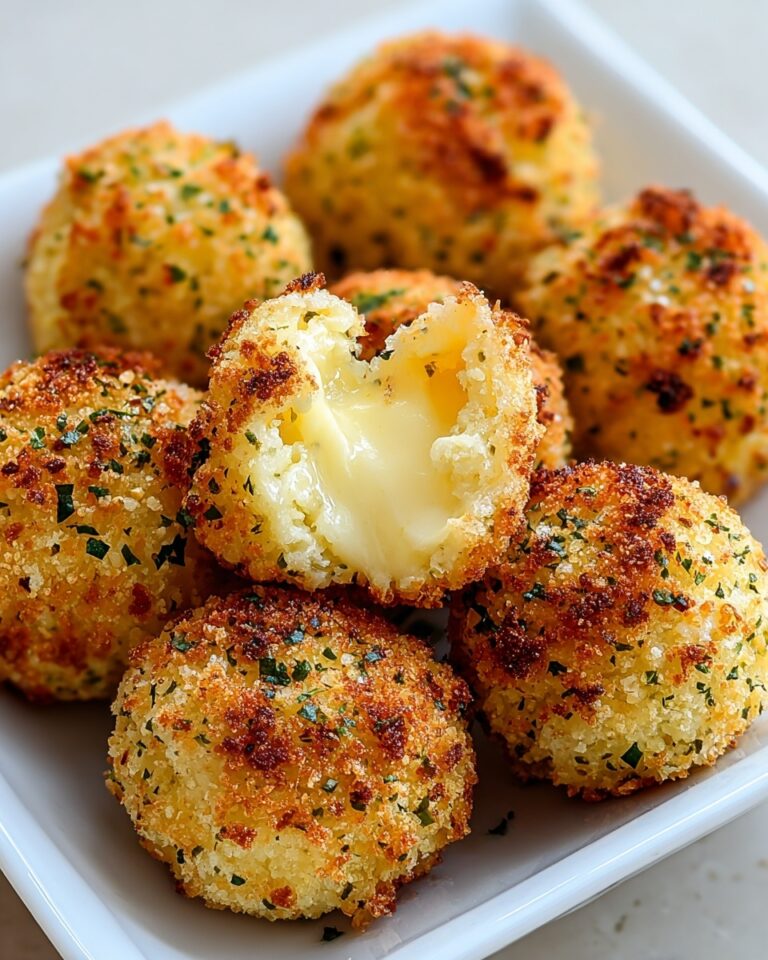 Baked Broccoli Cheese Balls Recipe