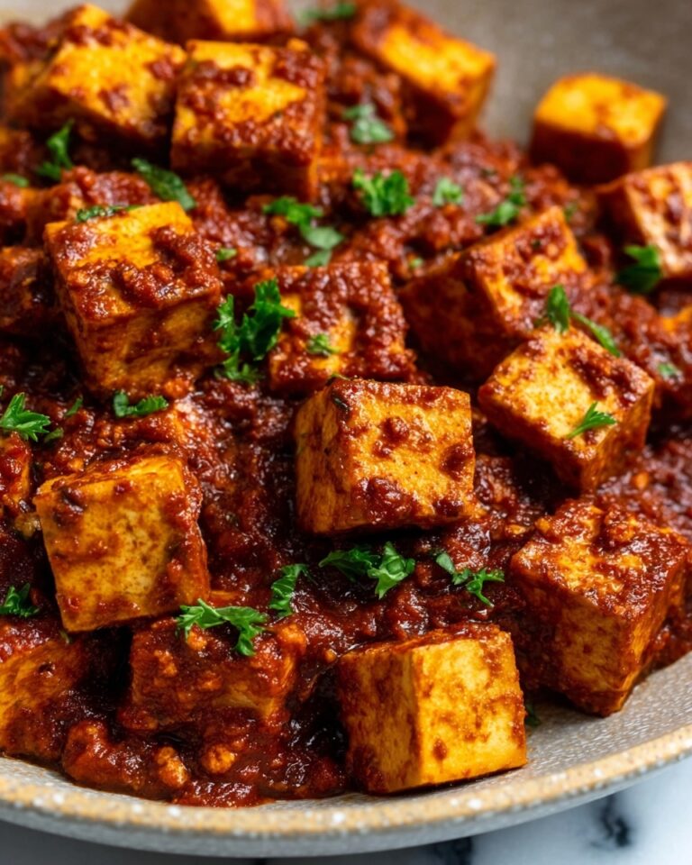 Spicy Vegetarian Sofritas with Tofu and Roasted Poblano Recipe