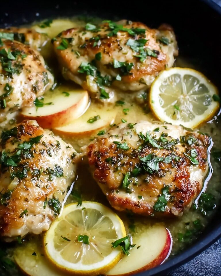 Chicken with Apples and Maple-Lime Sauce Recipe