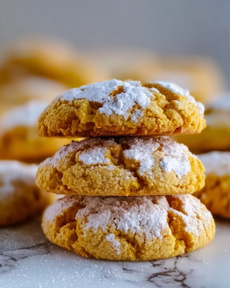 Pumpkin Crinkle Cookies Recipe